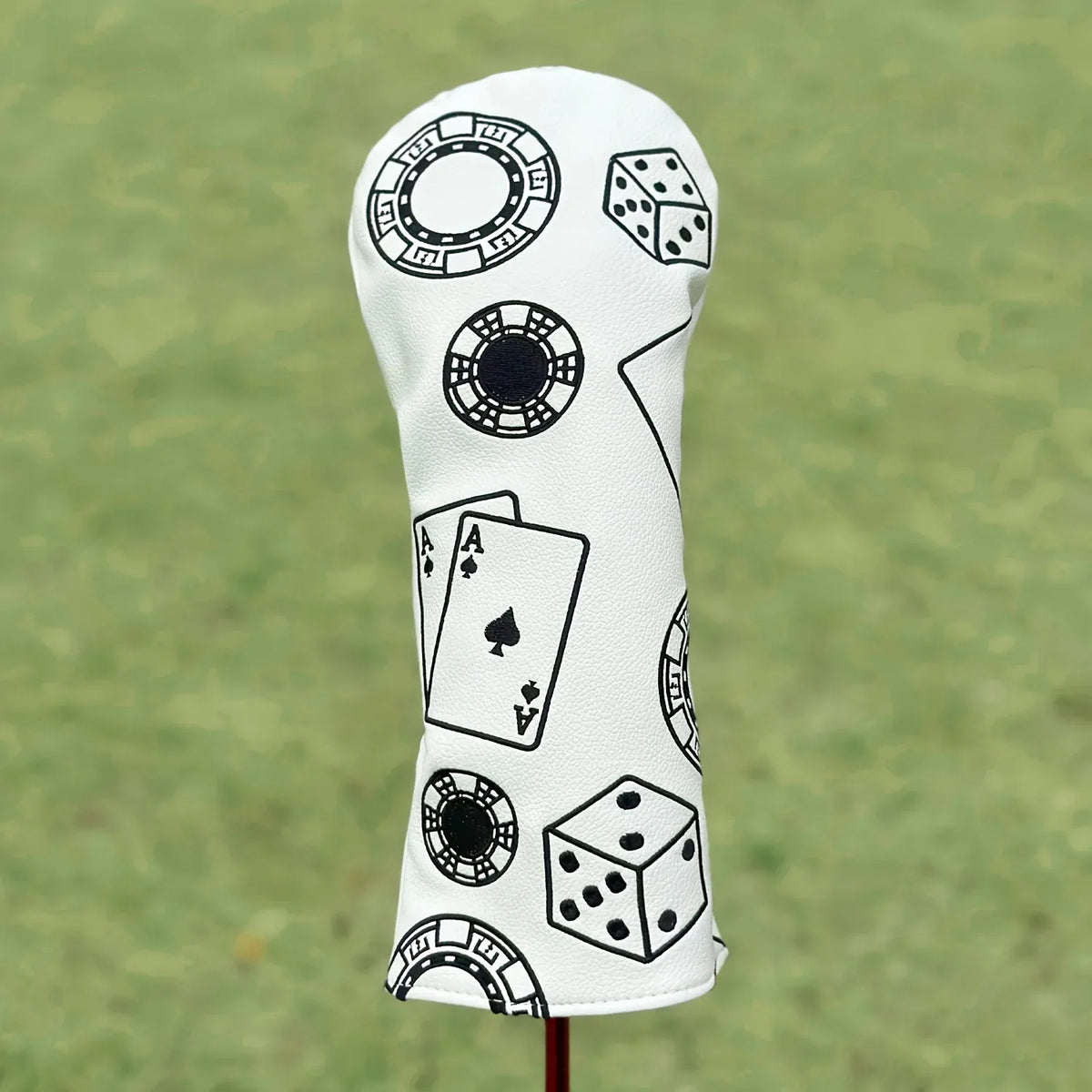 Poker Chip Golf Club Headcover