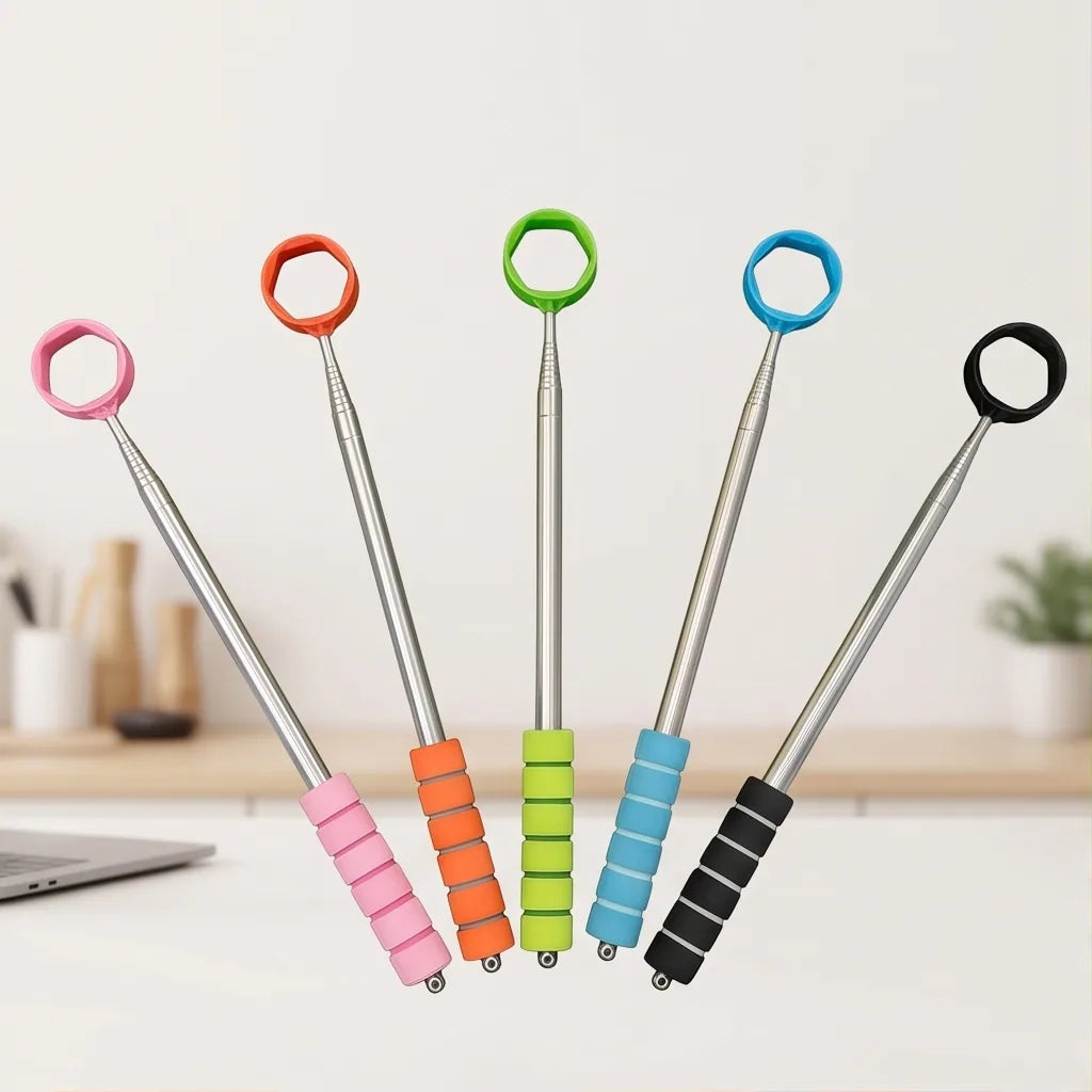 Retractable Golf Ball Retriever Pole