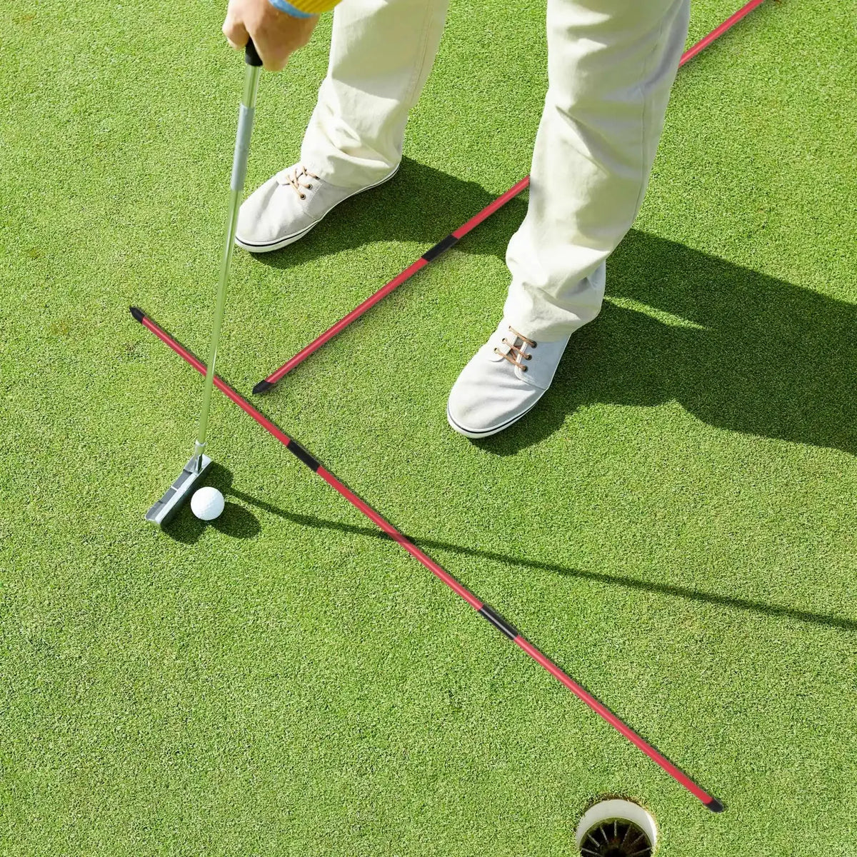 Collapsible Golf Alignment Rods