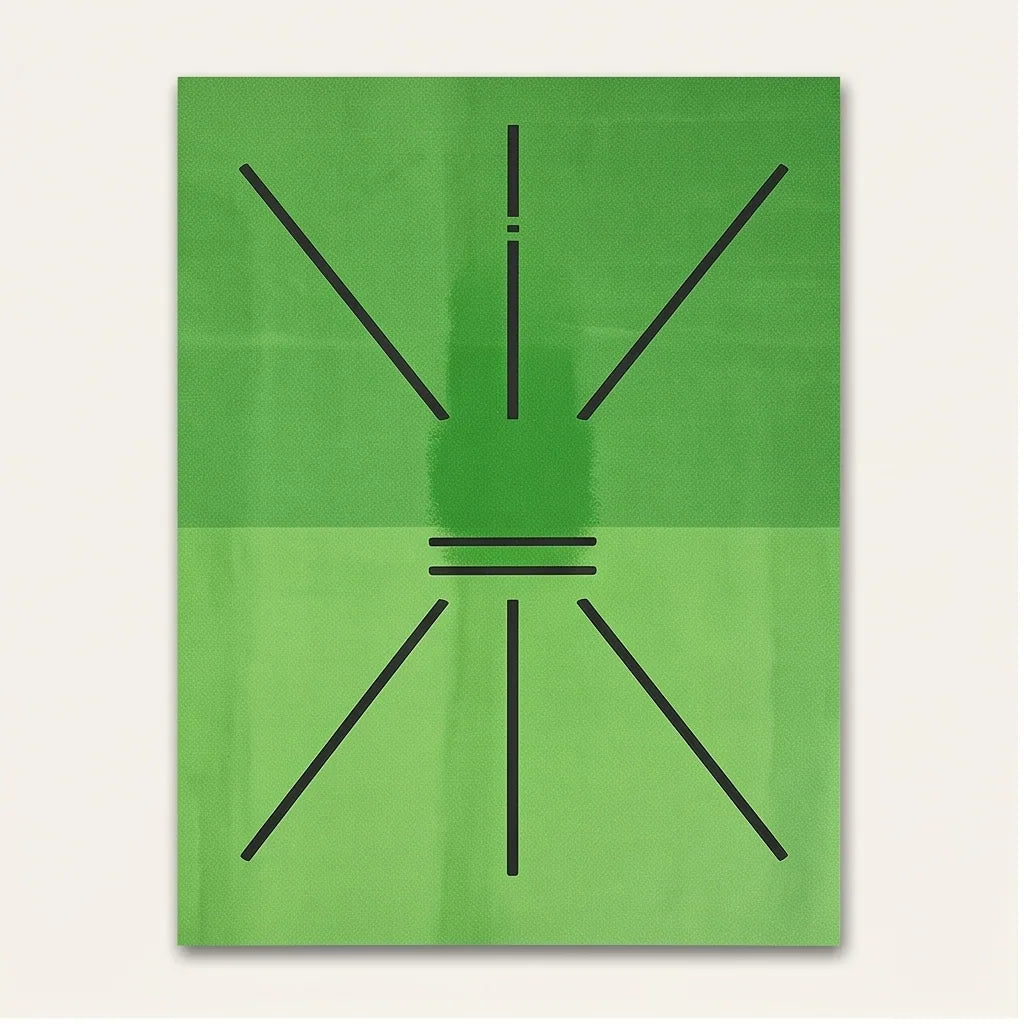 Golf Swing Path Trajectory Practice Mat