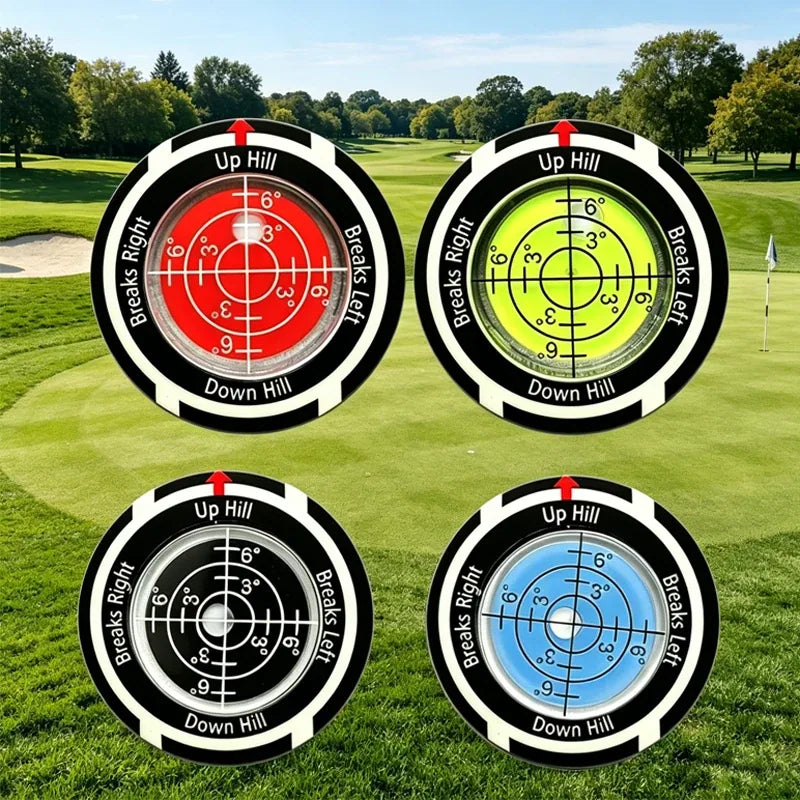 Golf Slope Reading Ball Marker