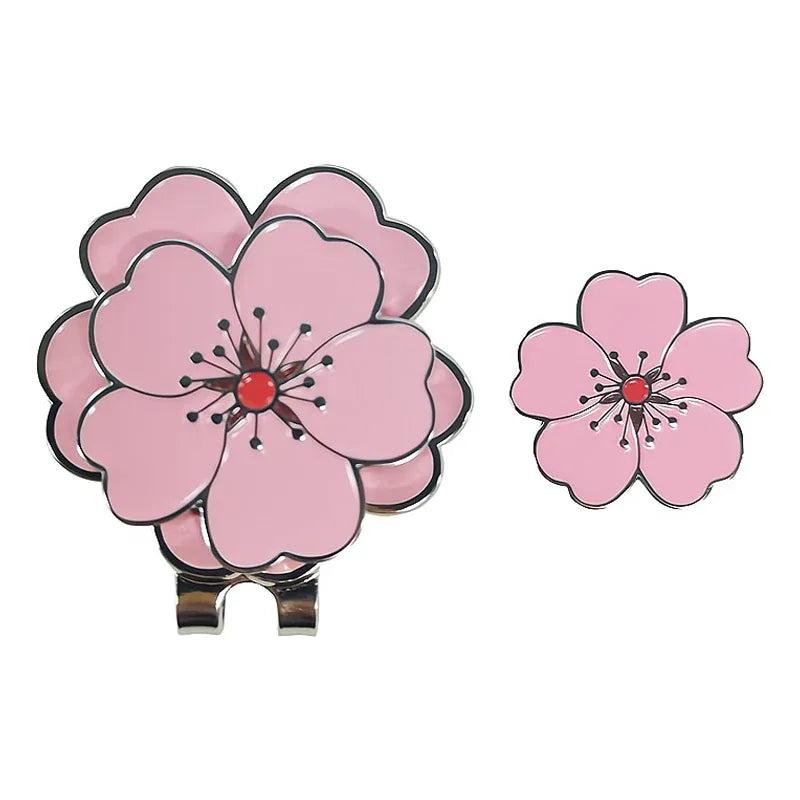 Magnetic Floral Golf Hat Clip
