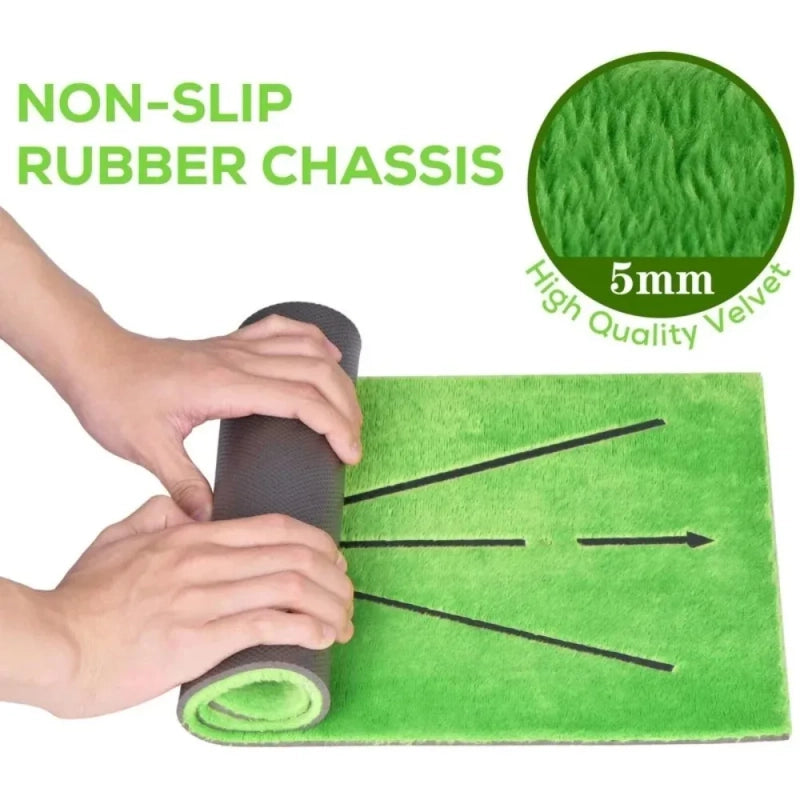 Golf Swing Path Trajectory Practice Mat