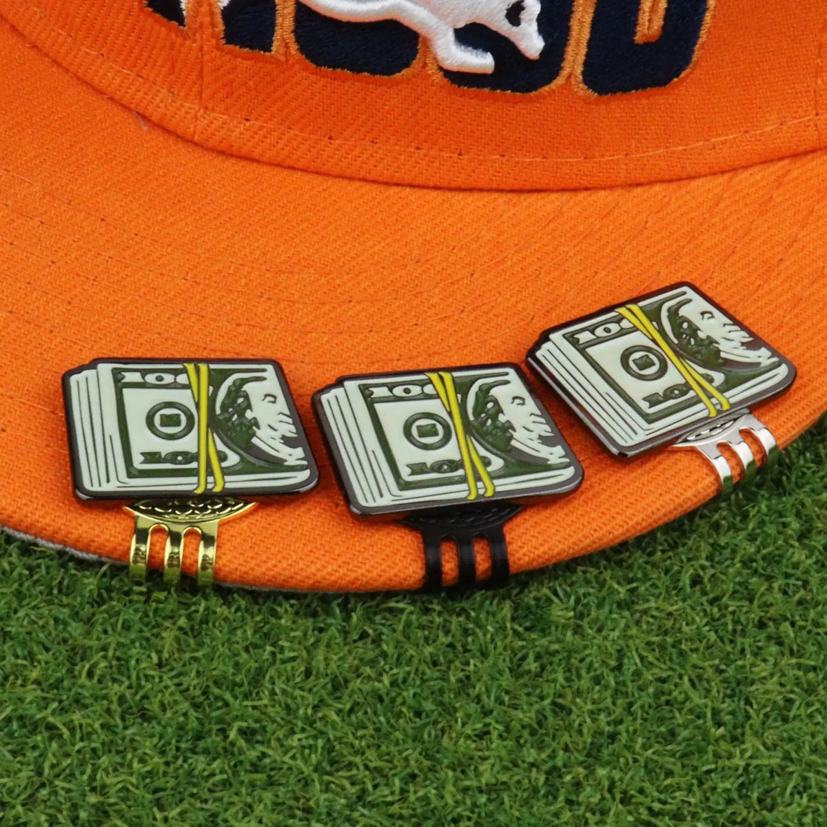 Money Stack Enamel Golf Ball Marker