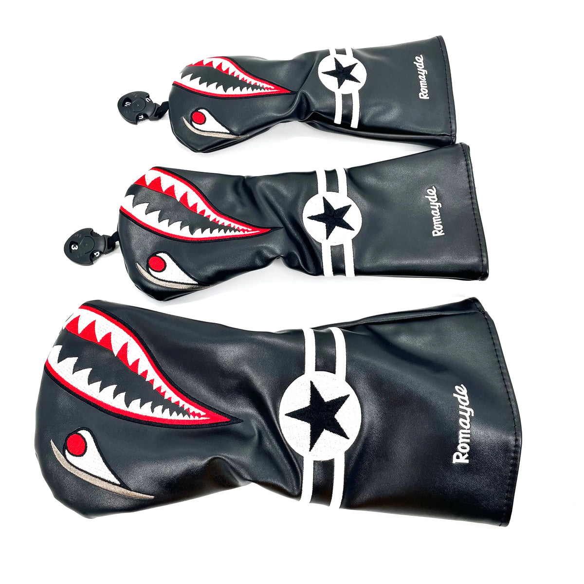 Shark Teeth Golf Headcover