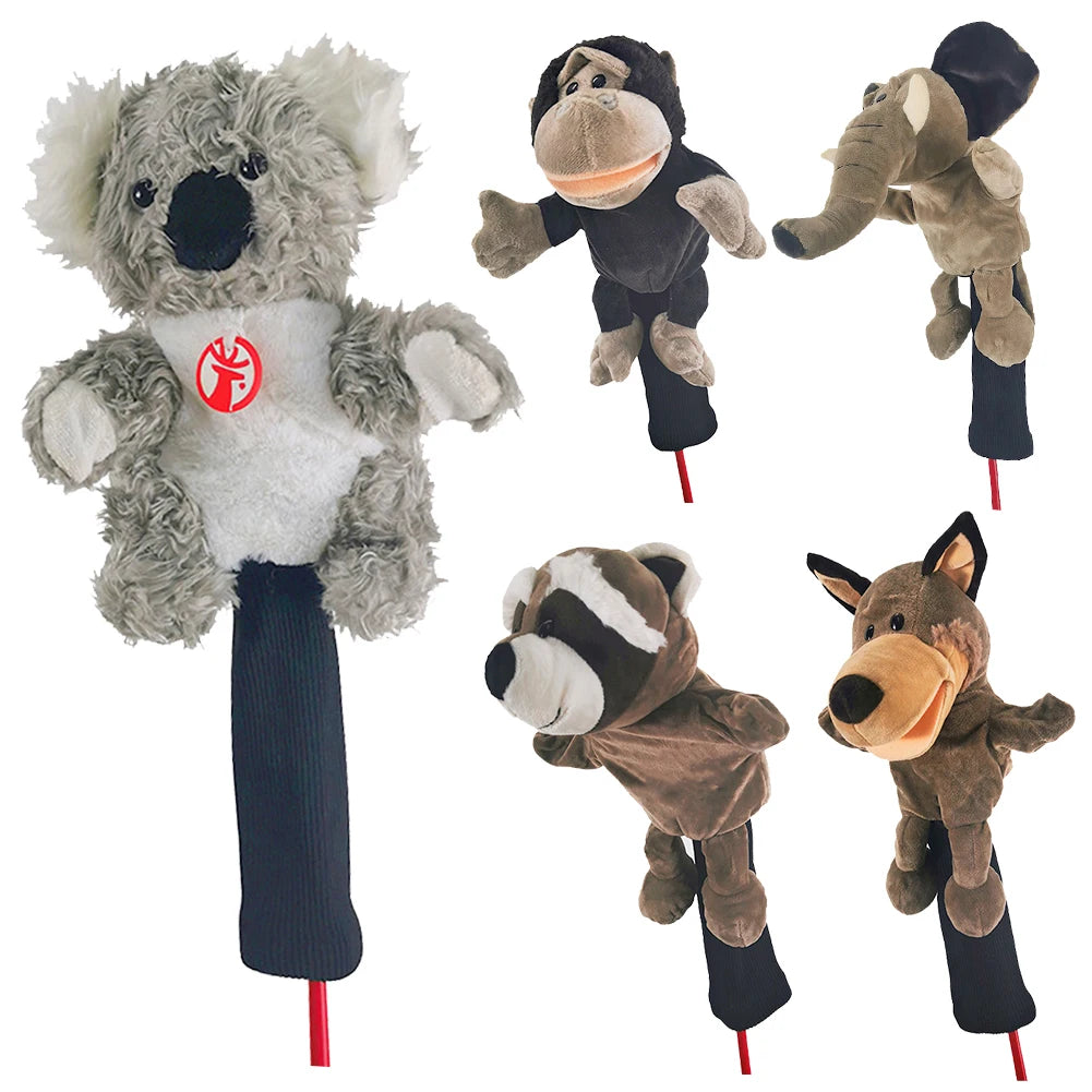 Plush Animal Golf Driver Headcover