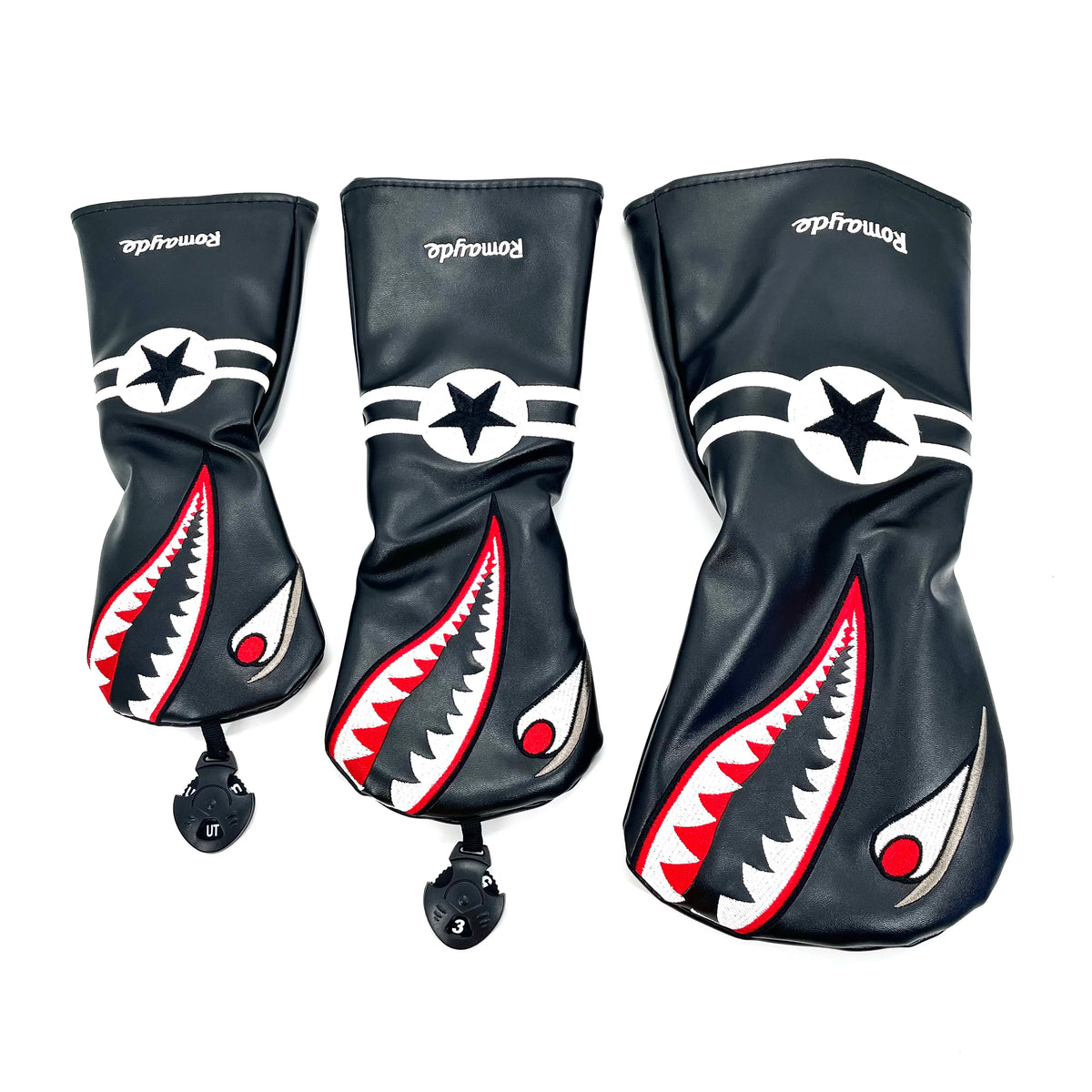 Shark Teeth Golf Headcover