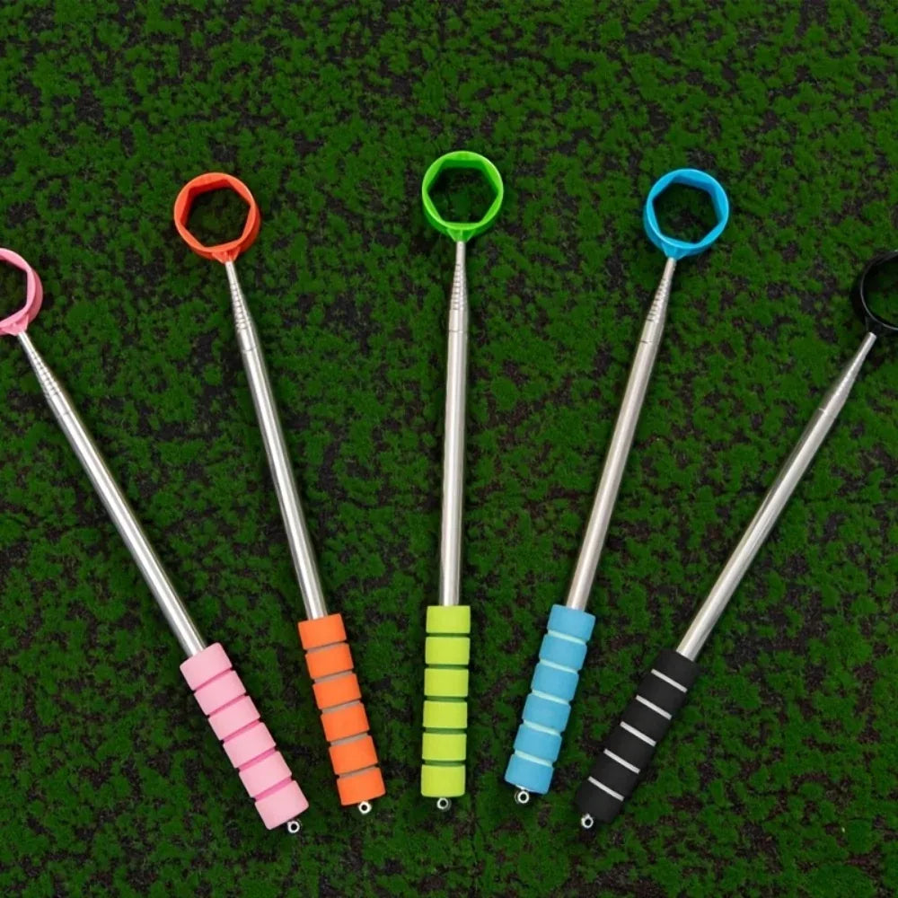 Retractable Golf Ball Retriever Pole