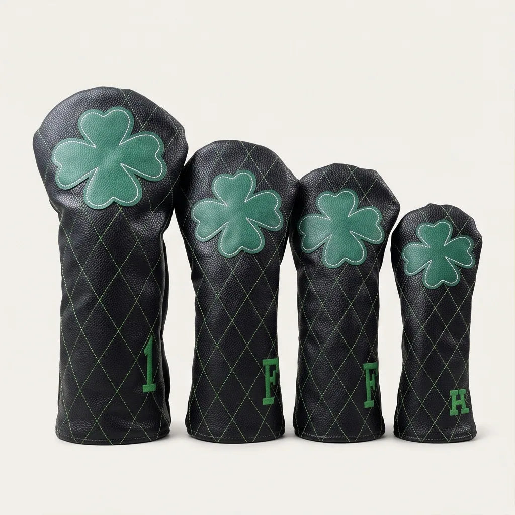 Lucky Clover Golf Club Headcover