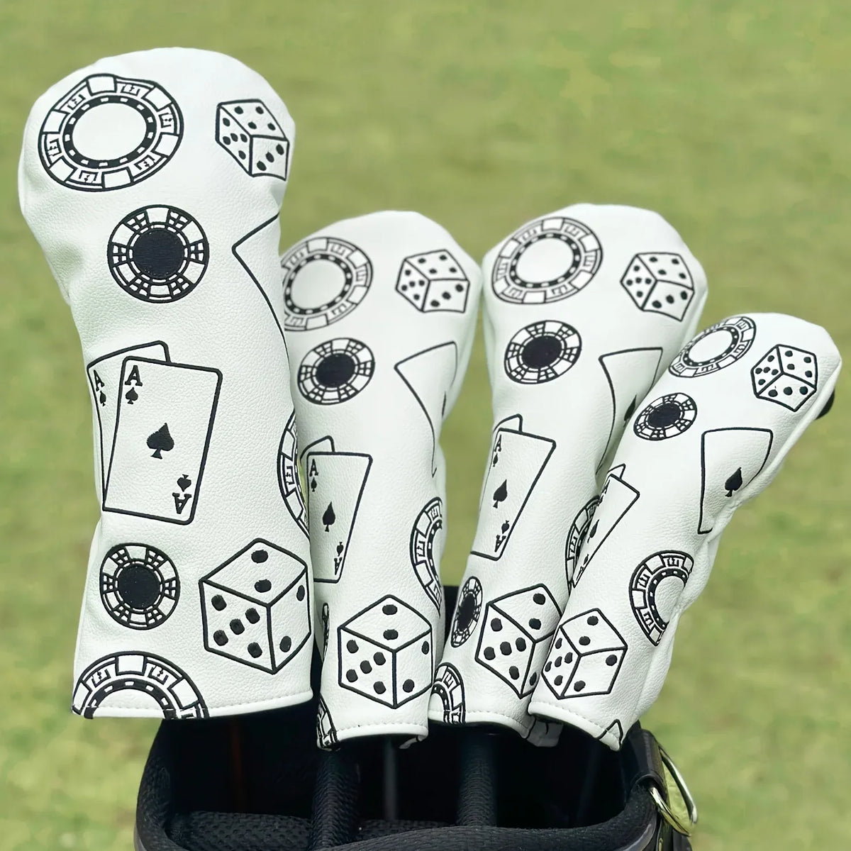 Poker Chip Golf Club Headcover