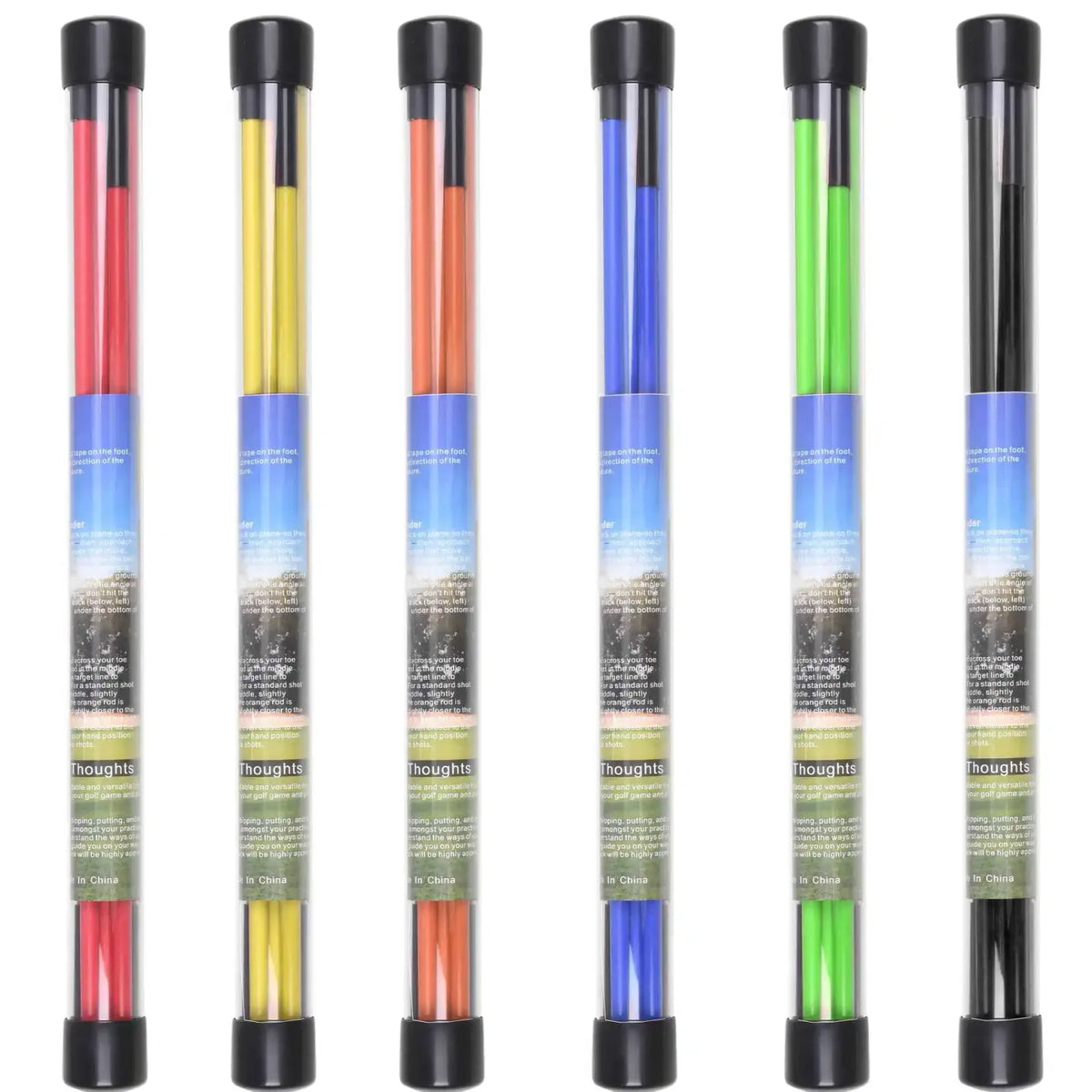 Collapsible Golf Alignment Rods