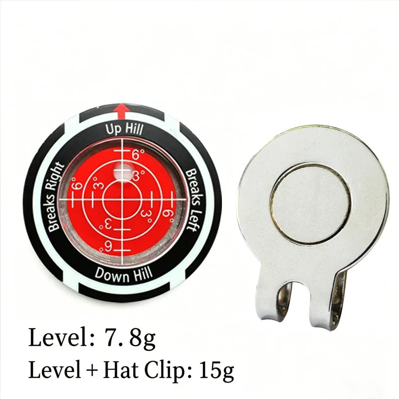 Golf Slope Reading Ball Marker